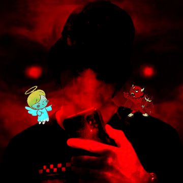 Devil On My Shoulder by iMnot0k!!