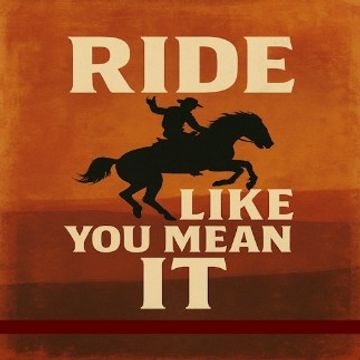 Ride Like You Mean It by Ronald Hudkins