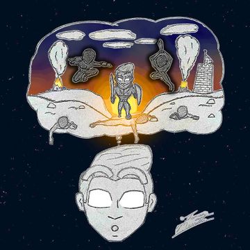 Suffering in Imagination by Awezome Tomm