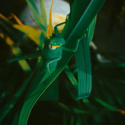 Crickets at the Moonlight by Chrys Gringo