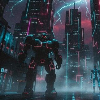 FUTURE ROBOT FIGHT by BeauPhagor The Destroyer