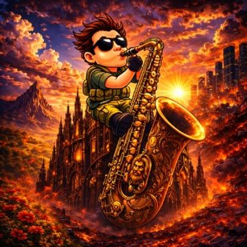 Groot and Base feel by Flying Freeman