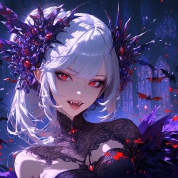 Eternal Crimson Solitude by Ponytail Girl Melodies