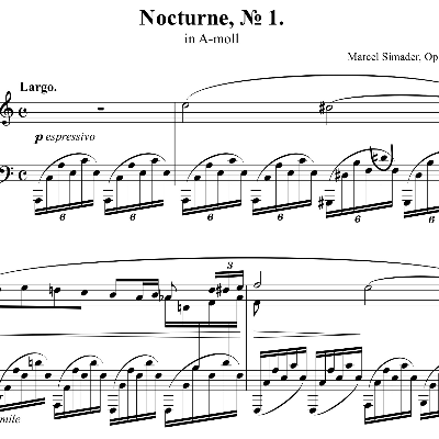 Simader - Nocturne Op2 no1